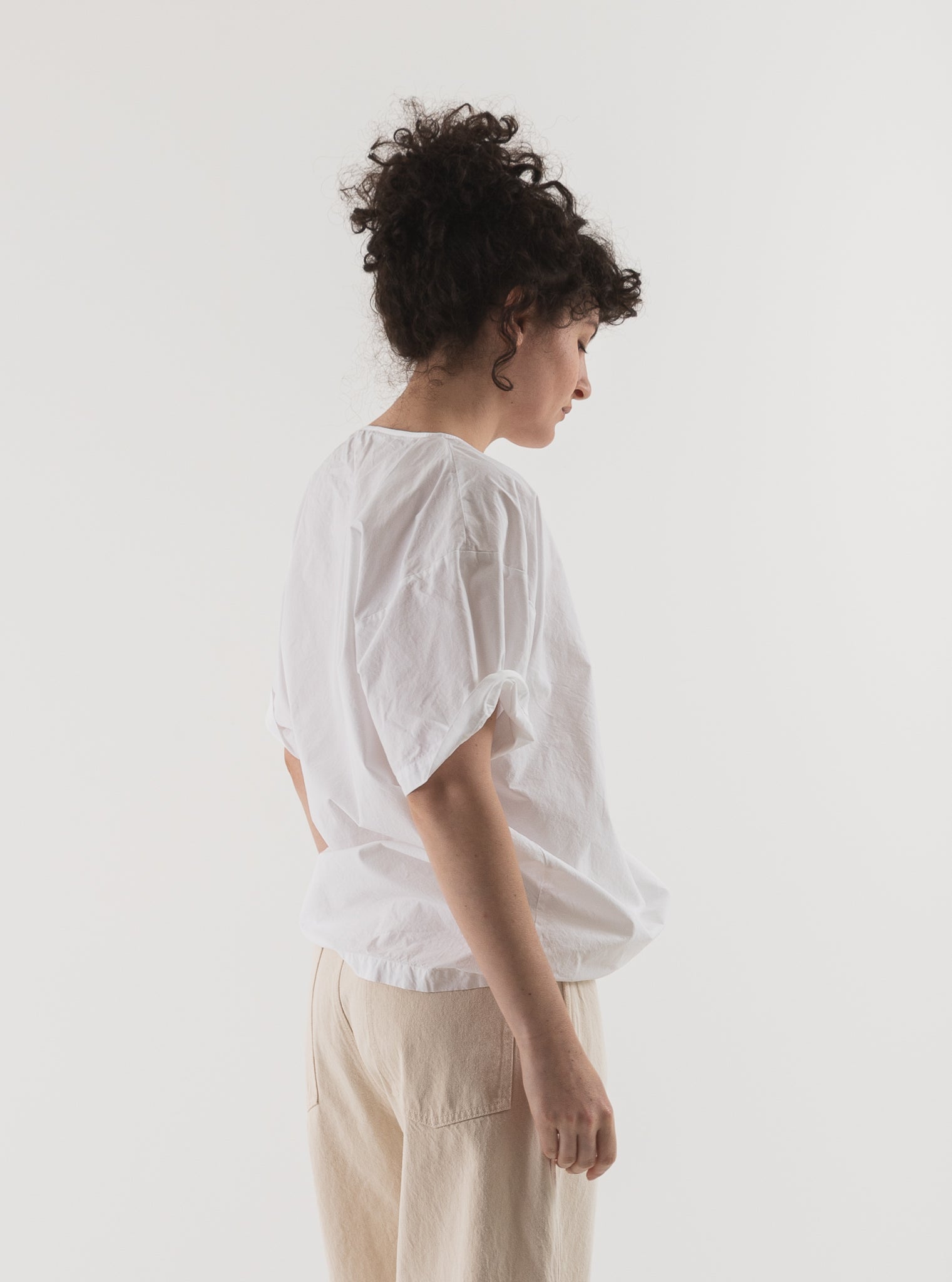 SONO Friedrich Tee in White - SONO at Worthwhile - shop TOP