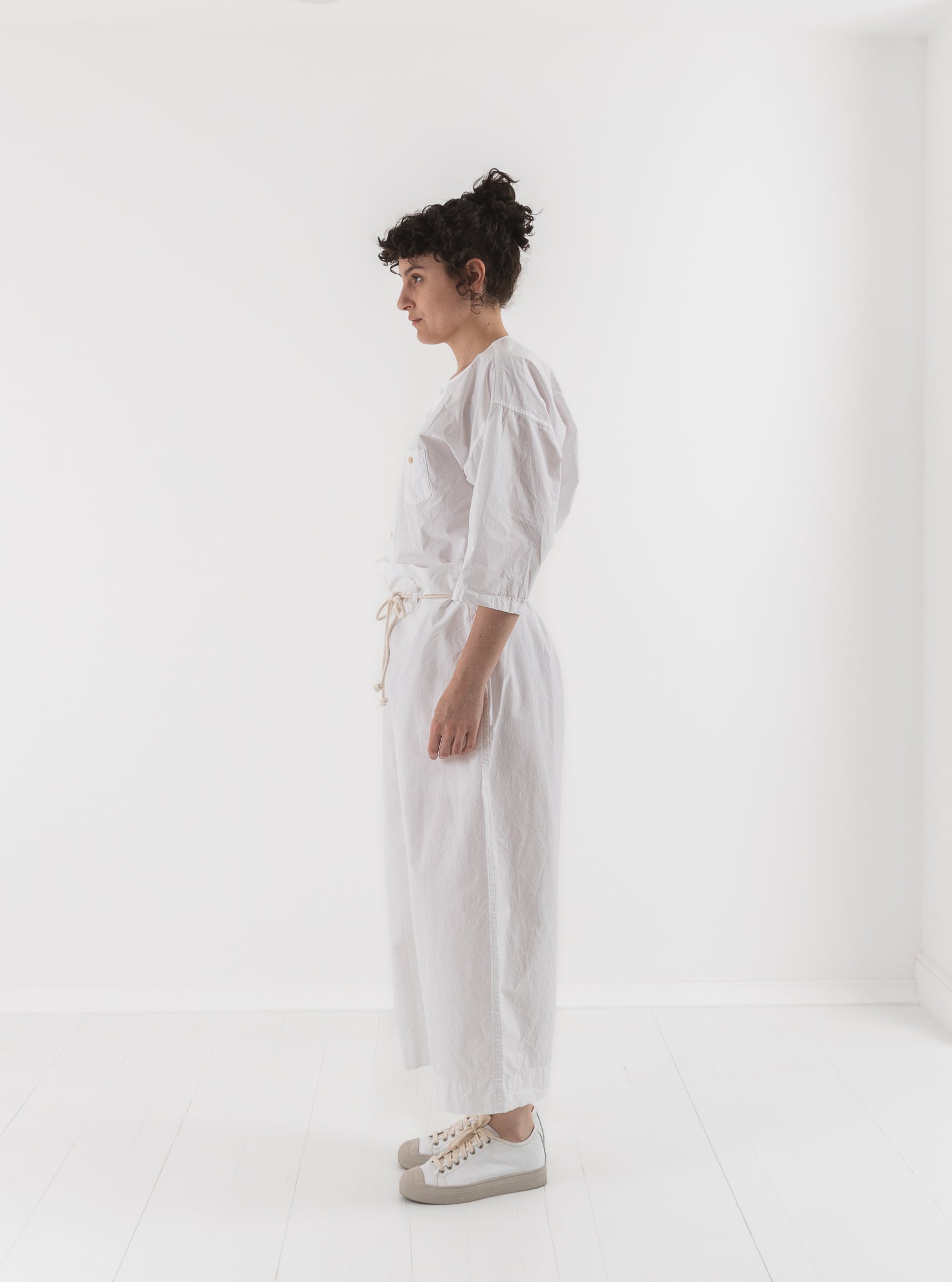 SONO Tucker Trousers in White - SONO at Worthwhile - shop PANT