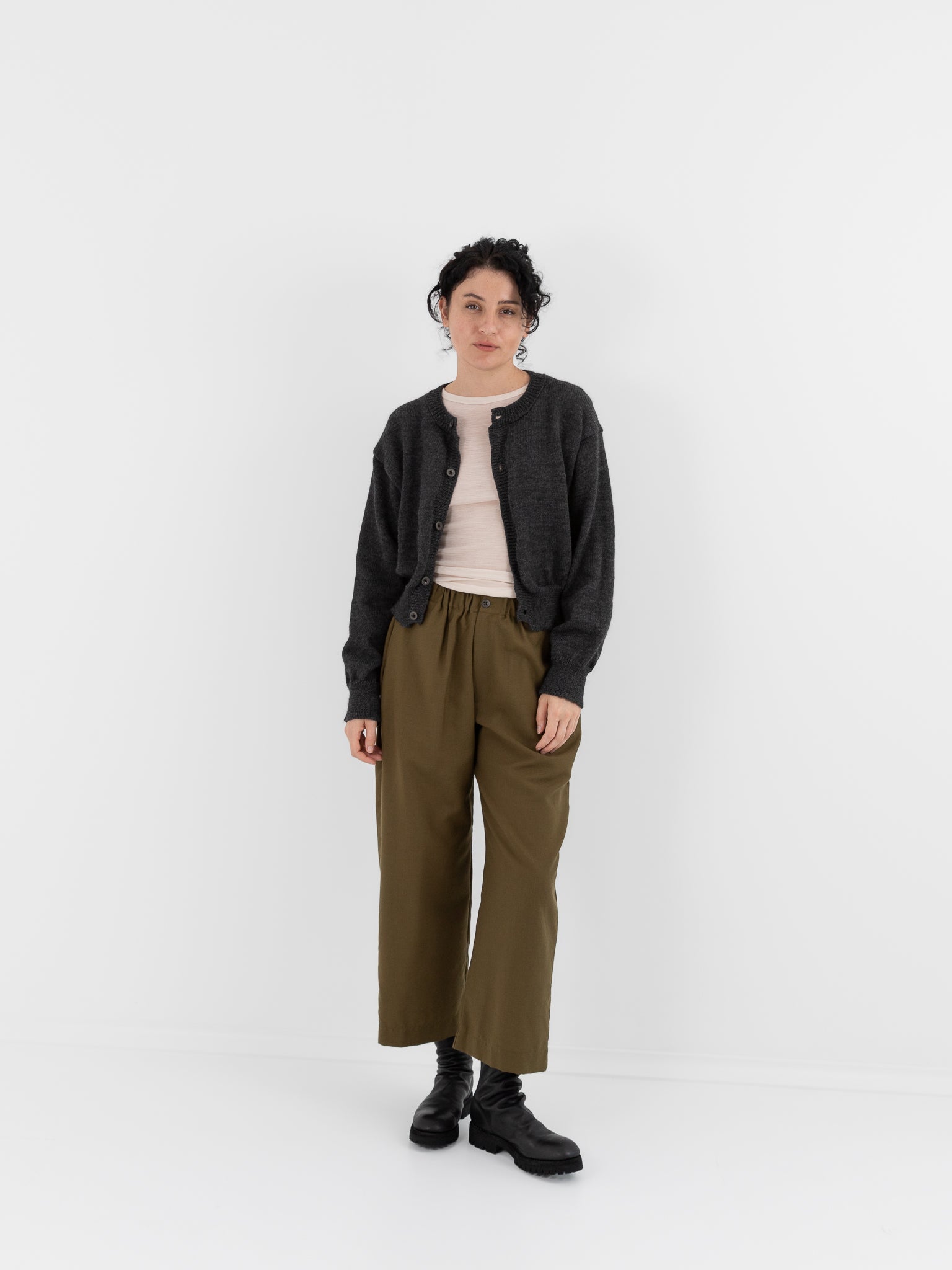SONO Caspa Cardigan in Charcoal - SONO at Worthwhile - shop CARDIGAN