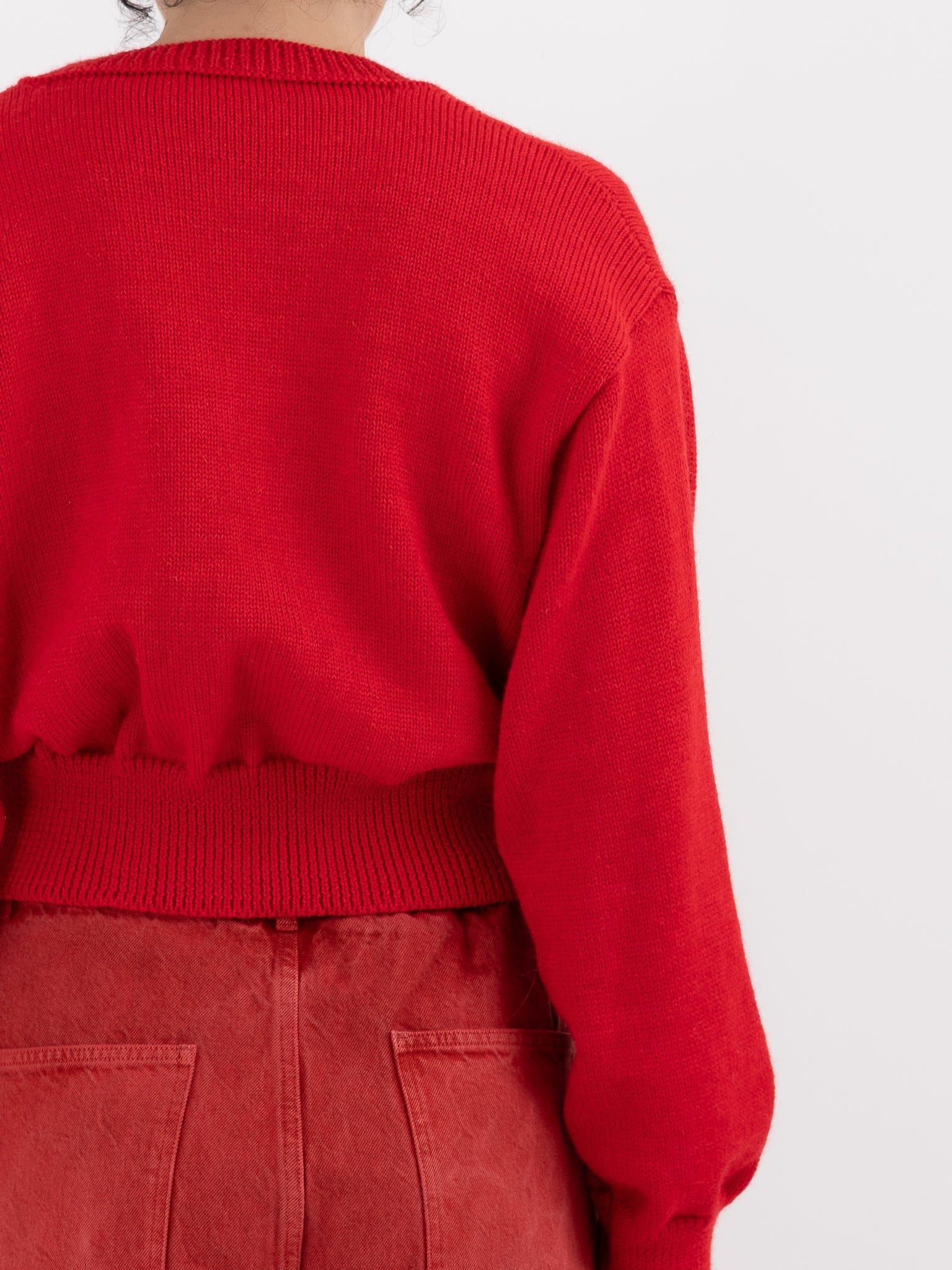 SONO Caspa Cardigan in Red - SONO at Worthwhile - shop CARDIGAN