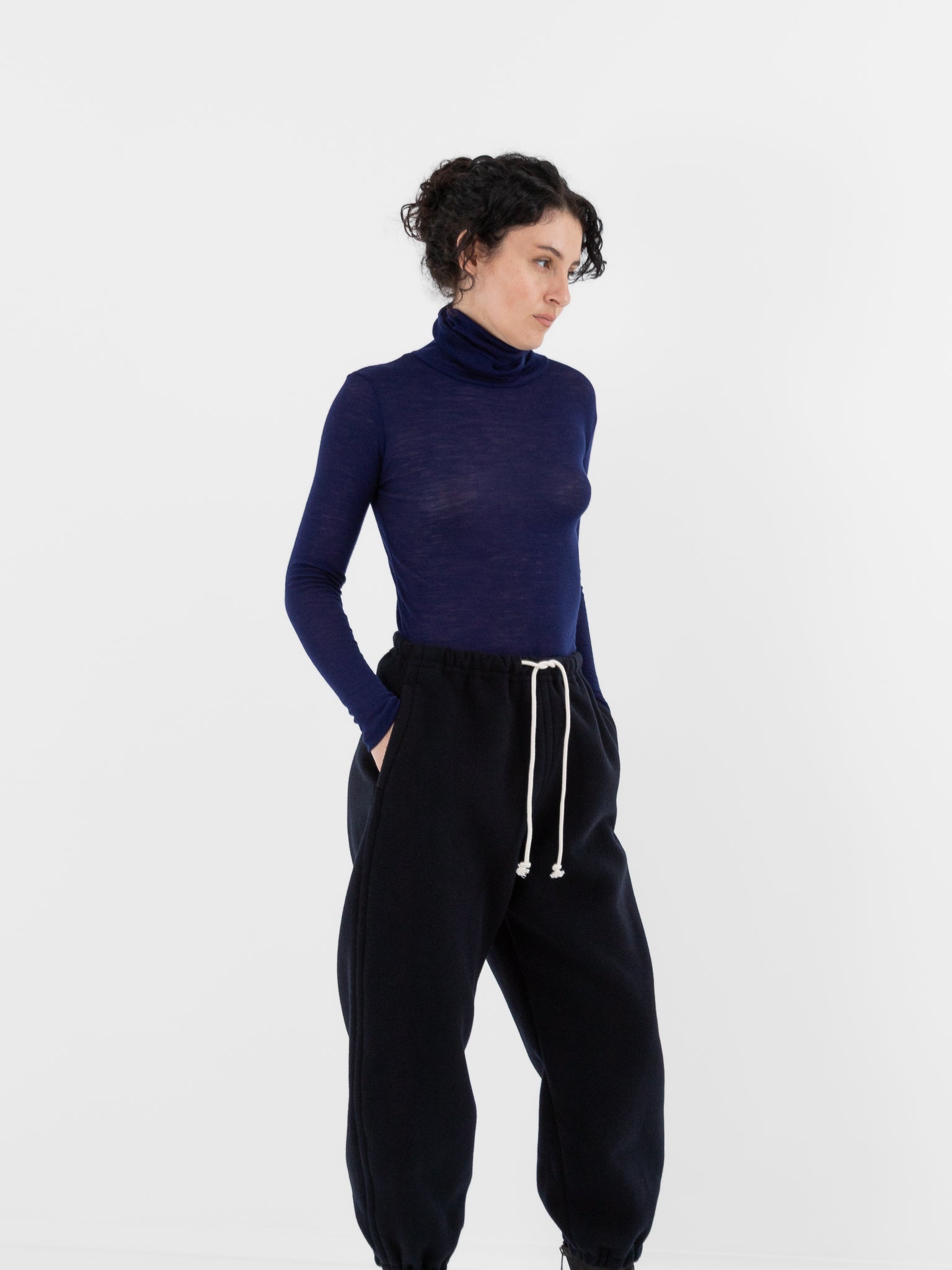 SONO Jamie Joggers in Navy - SONO at Worthwhile - shop PANT