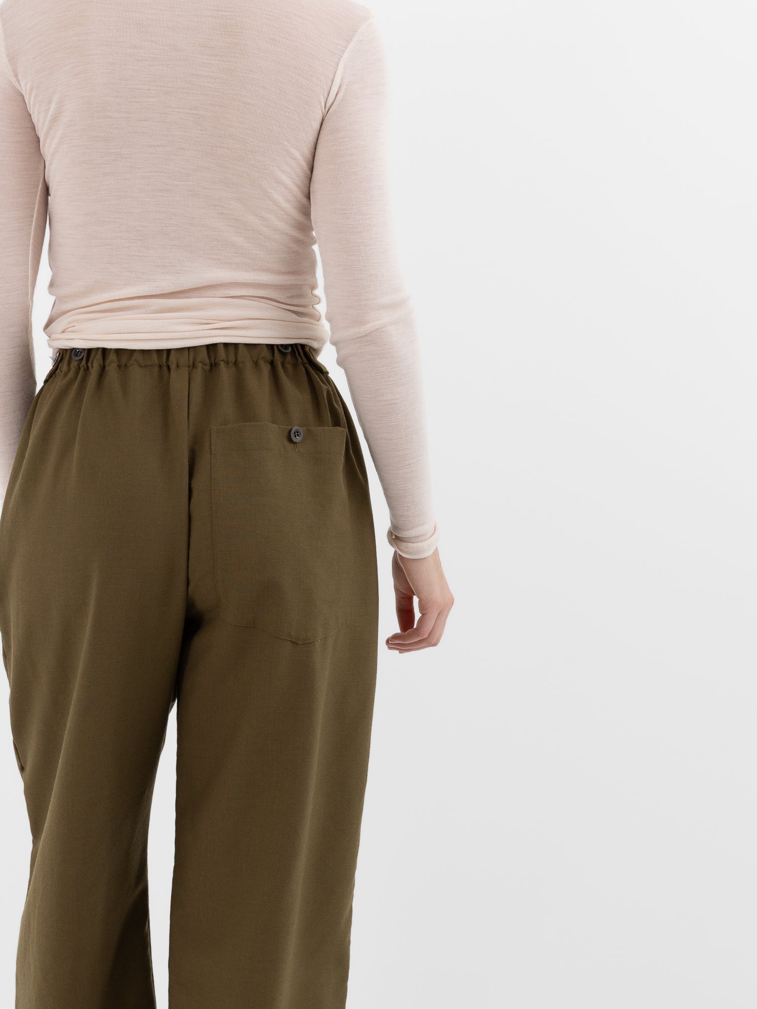 SONO Tatum Trousers in Kelp - SONO at Worthwhile - shop PANT