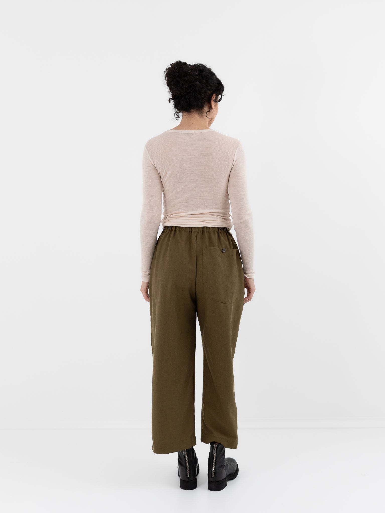SONO Tatum Trousers in Kelp - SONO at Worthwhile - shop PANT
