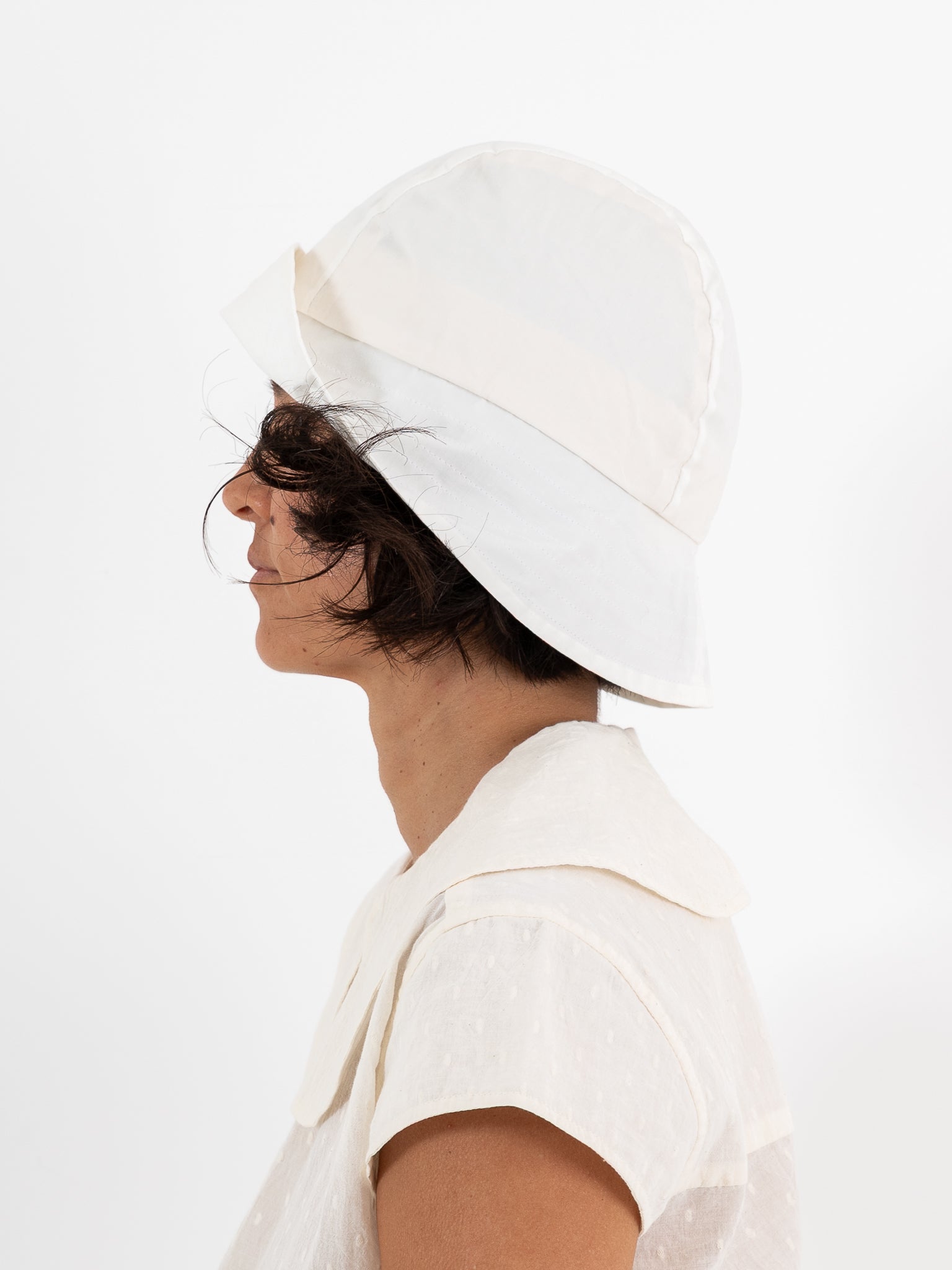 Studio Kettle Fisherman Hat in White - STUDIO KETTLE at Worthwhile - shop HAT