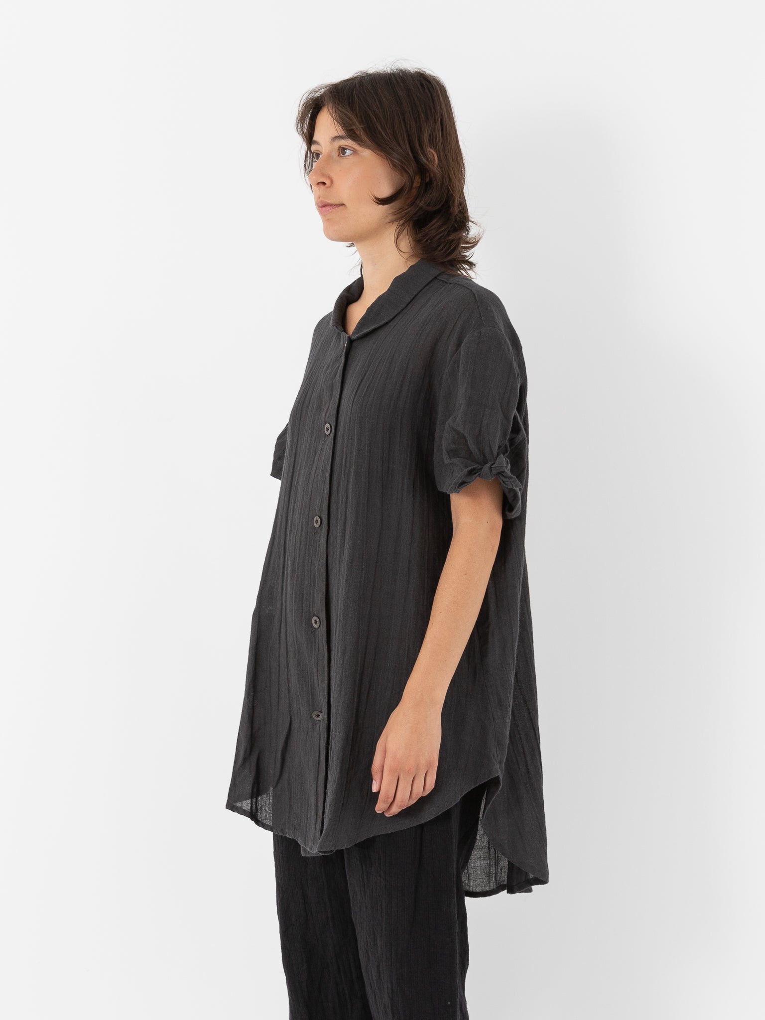 Atelier Suppan A-Line Shirt, Dark - Worthwhile