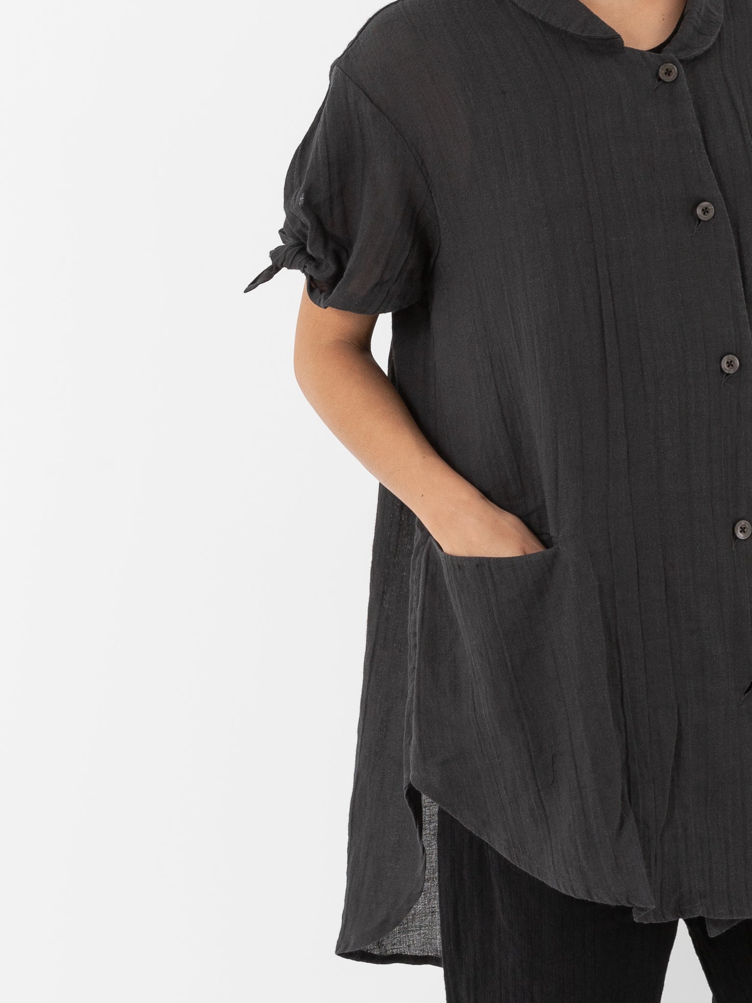 Atelier Suppan A-Line Shirt, Dark - Worthwhile