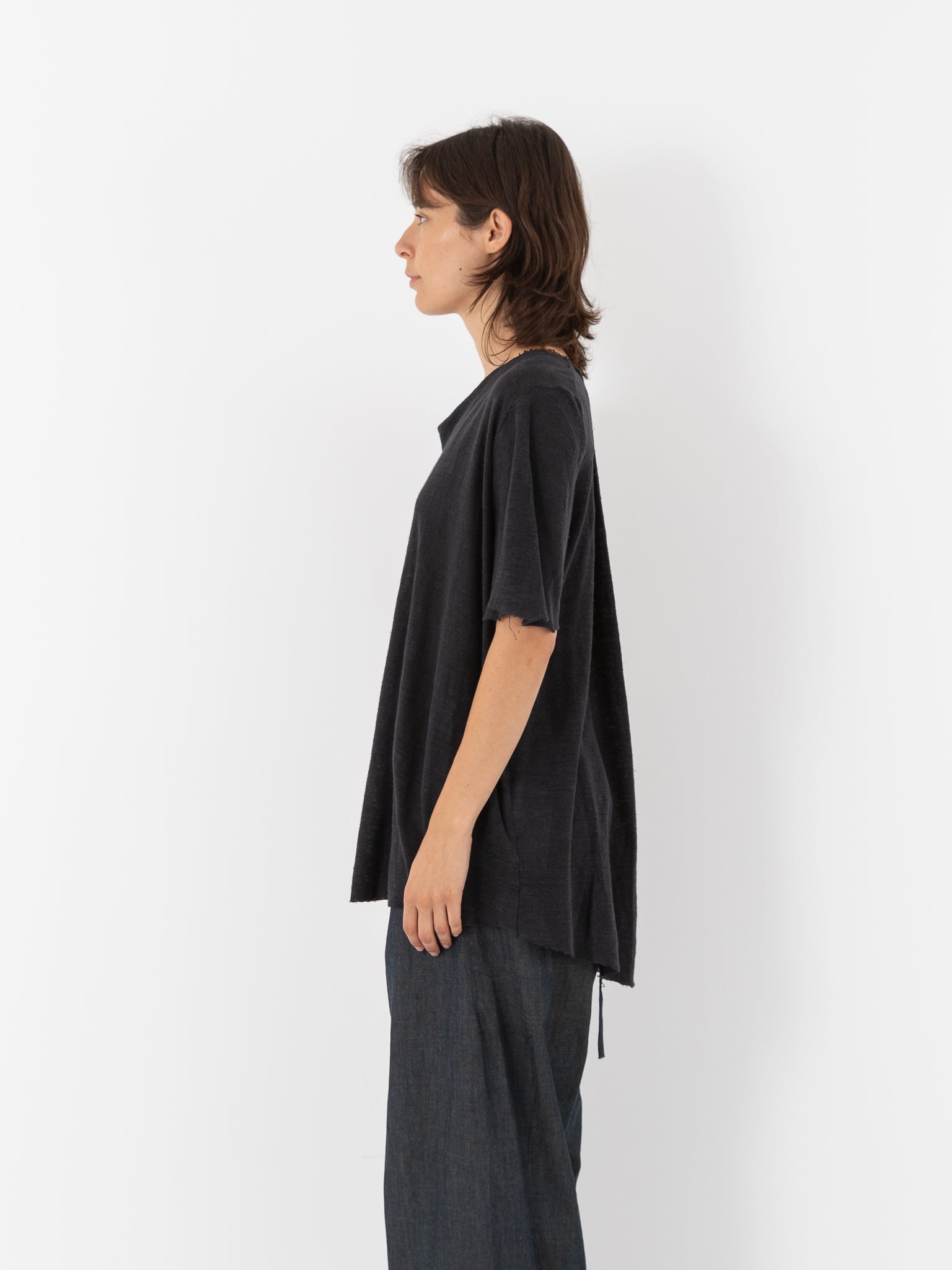 Atelier Suppan Tee Shirt, Black - Worthwhile