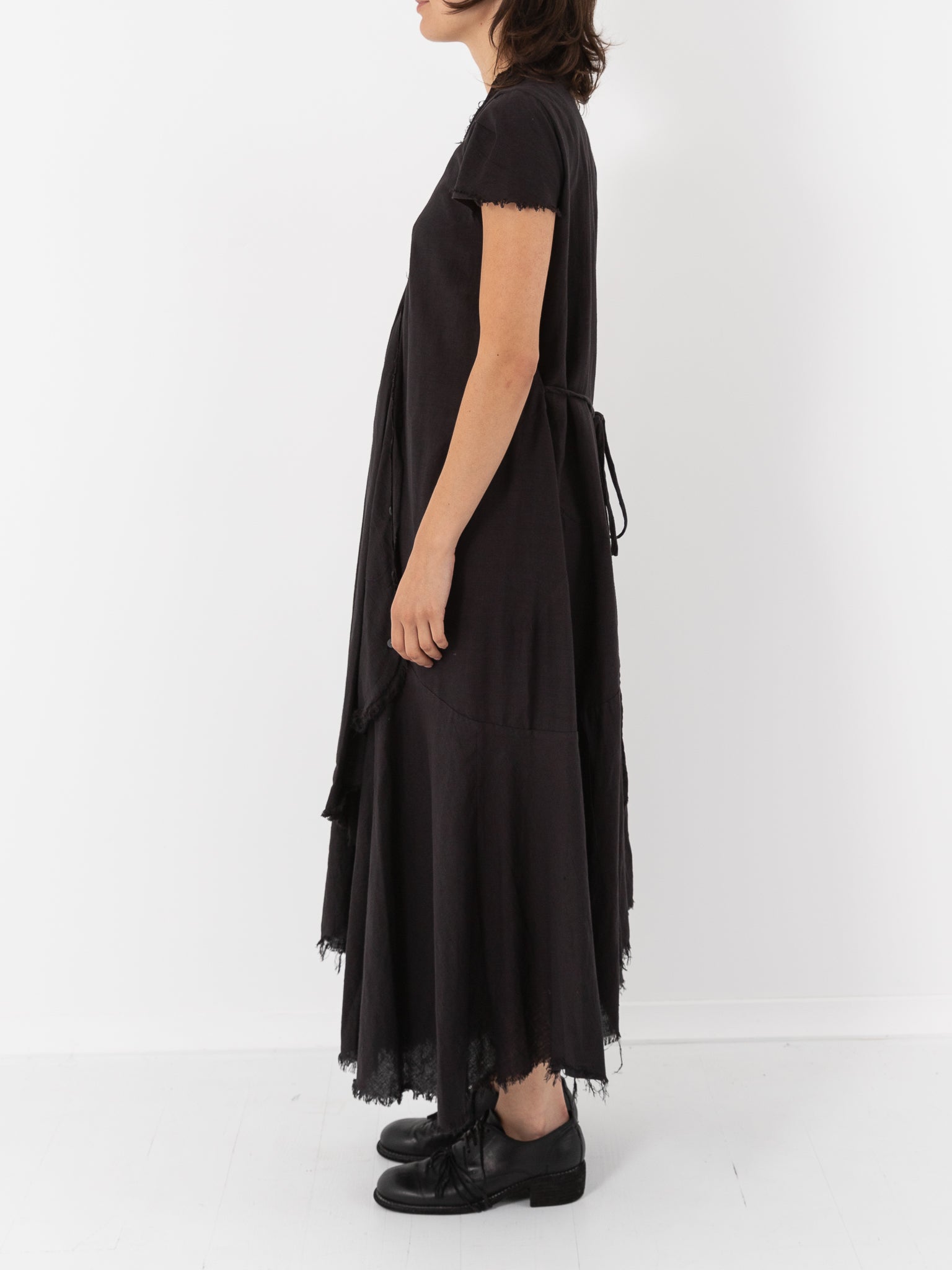 Atelier Suppan Flared Dress, Black - Worthwhile