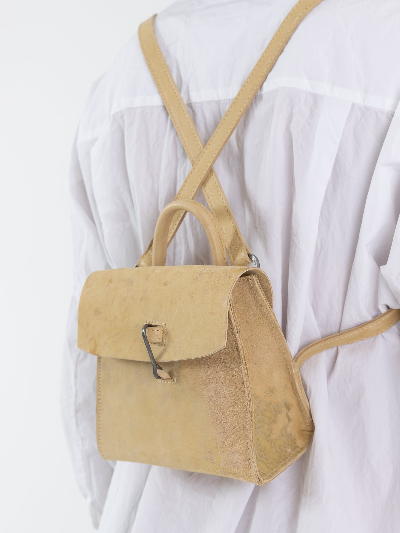 Tagliovivo Doctor Mini Backpack, Sand - TAGLIOVIVO at Worthwhile - shop BAG