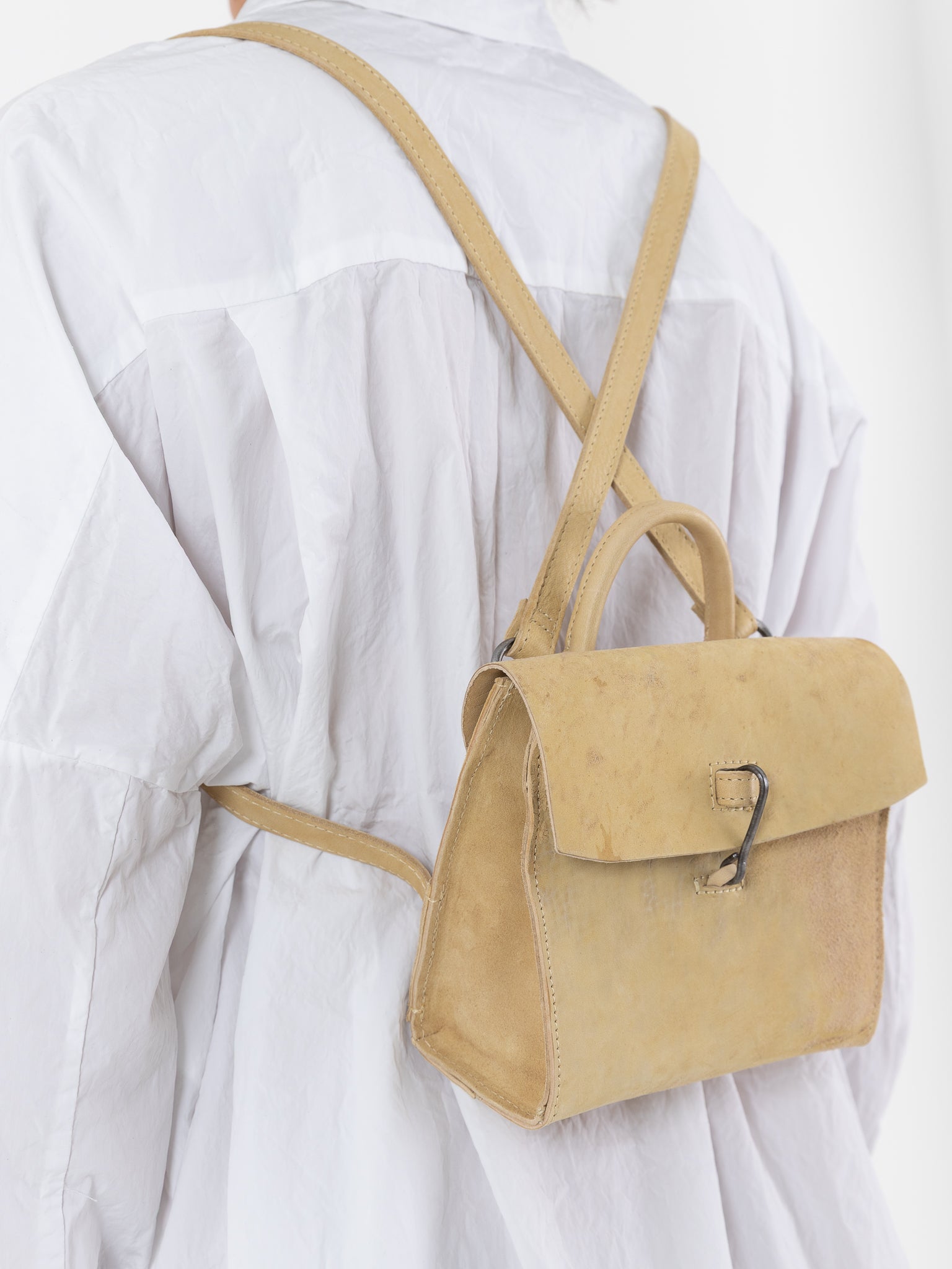 Tagliovivo Doctor Mini Backpack, Sand - TAGLIOVIVO at Worthwhile - shop BAG