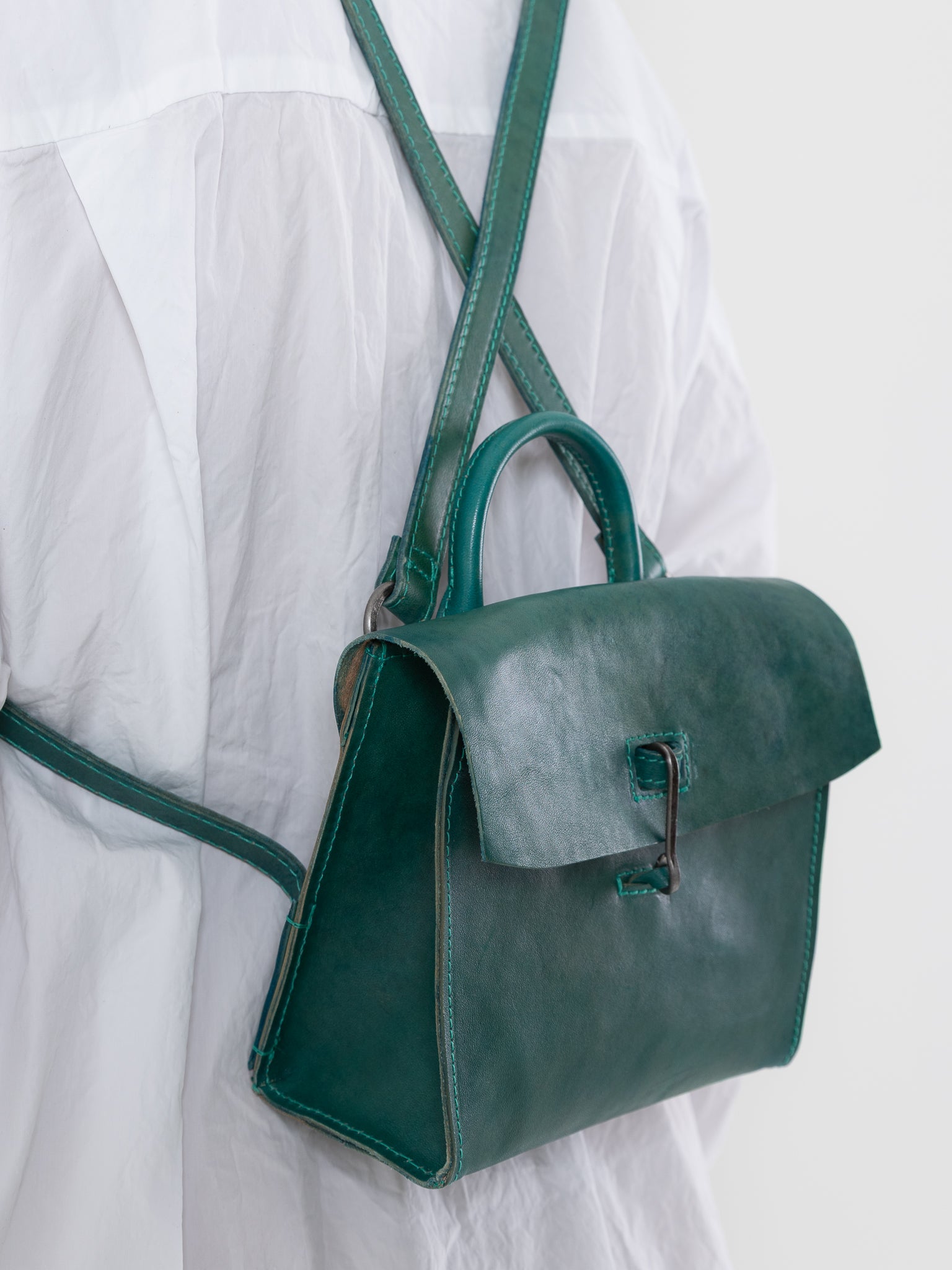 Tagliovivo Doctor Mini Backpack, Turquoise - TAGLIOVIVO at Worthwhile - shop BAG