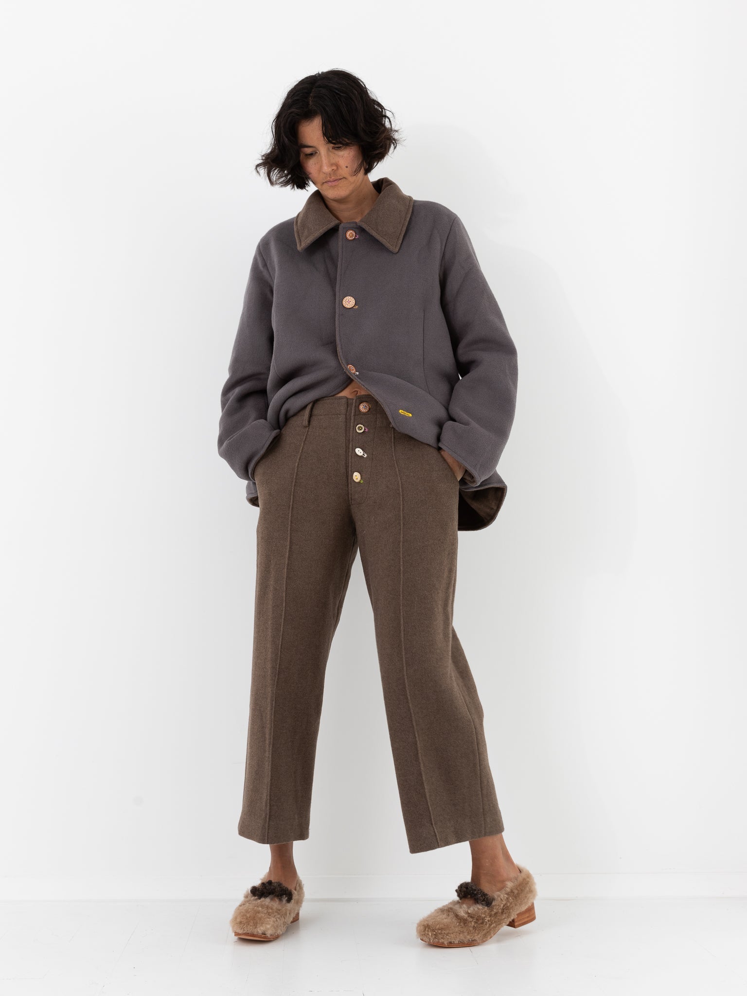 The Backward Vendor Cattle Mary Jane in Natural - THE BACKWARD VENDOR at Worthwhile - shop SHOES