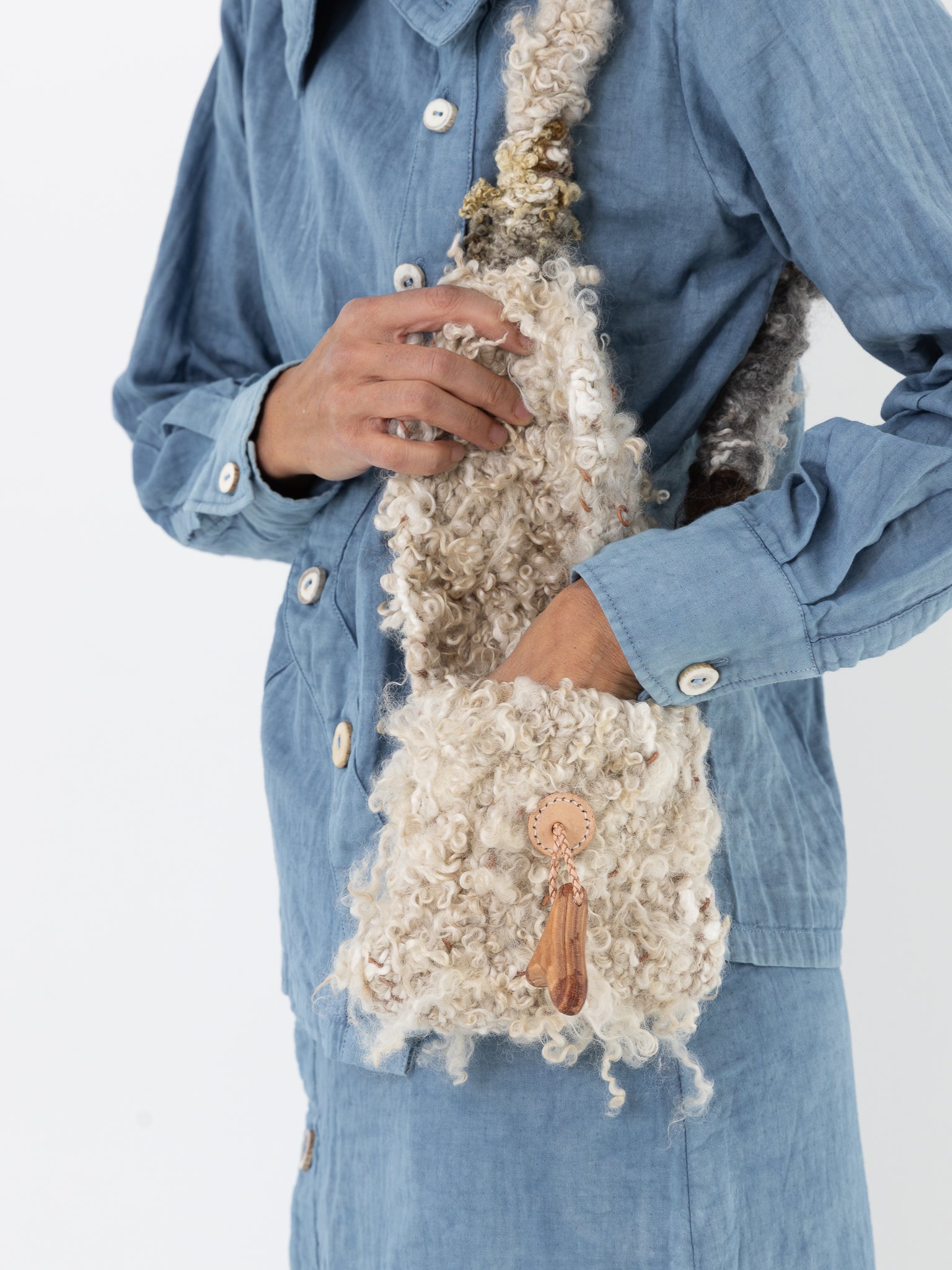 The Backward Vendor Hoggy Pouch, No. 2 - THE BACKWARD VENDOR at Worthwhile - shop BAG