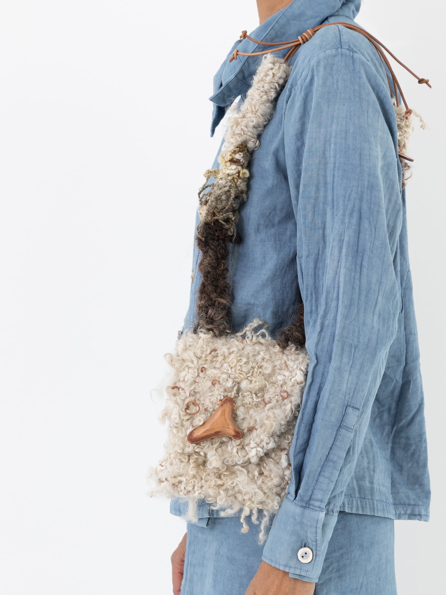 The Backward Vendor Hoggy Pouch, No. 2 - THE BACKWARD VENDOR at Worthwhile - shop BAG