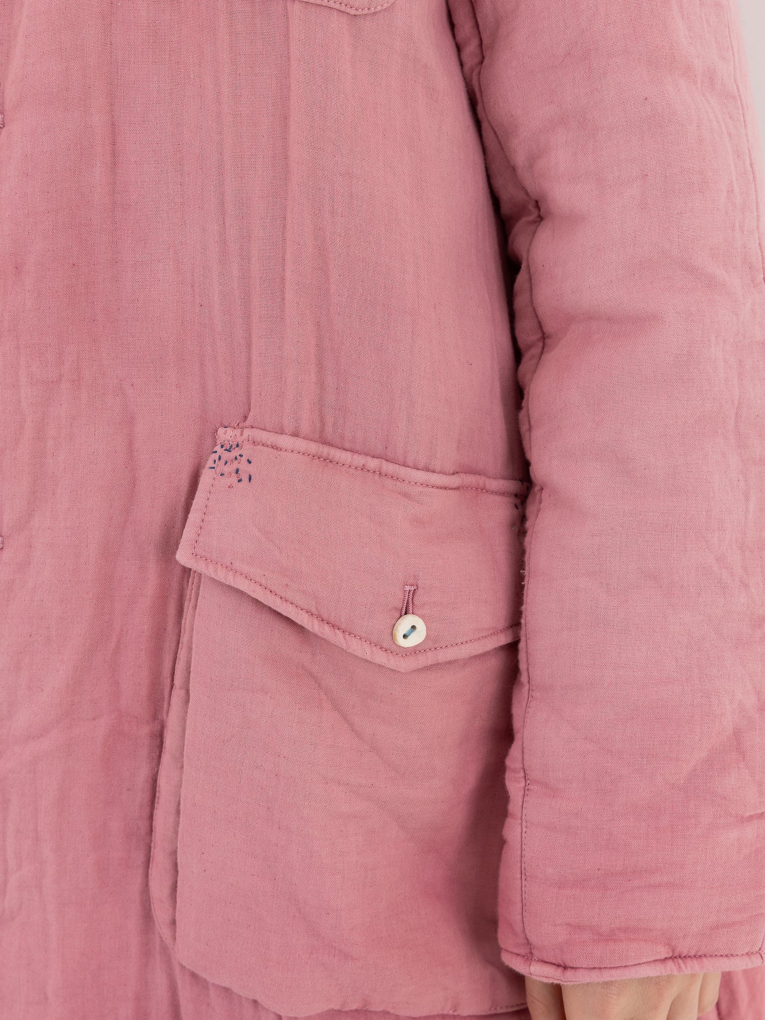 The Backward Vendor Mariner Trench Puffer in Wine - THE BACKWARD VENDOR at Worthwhile - shop COAT