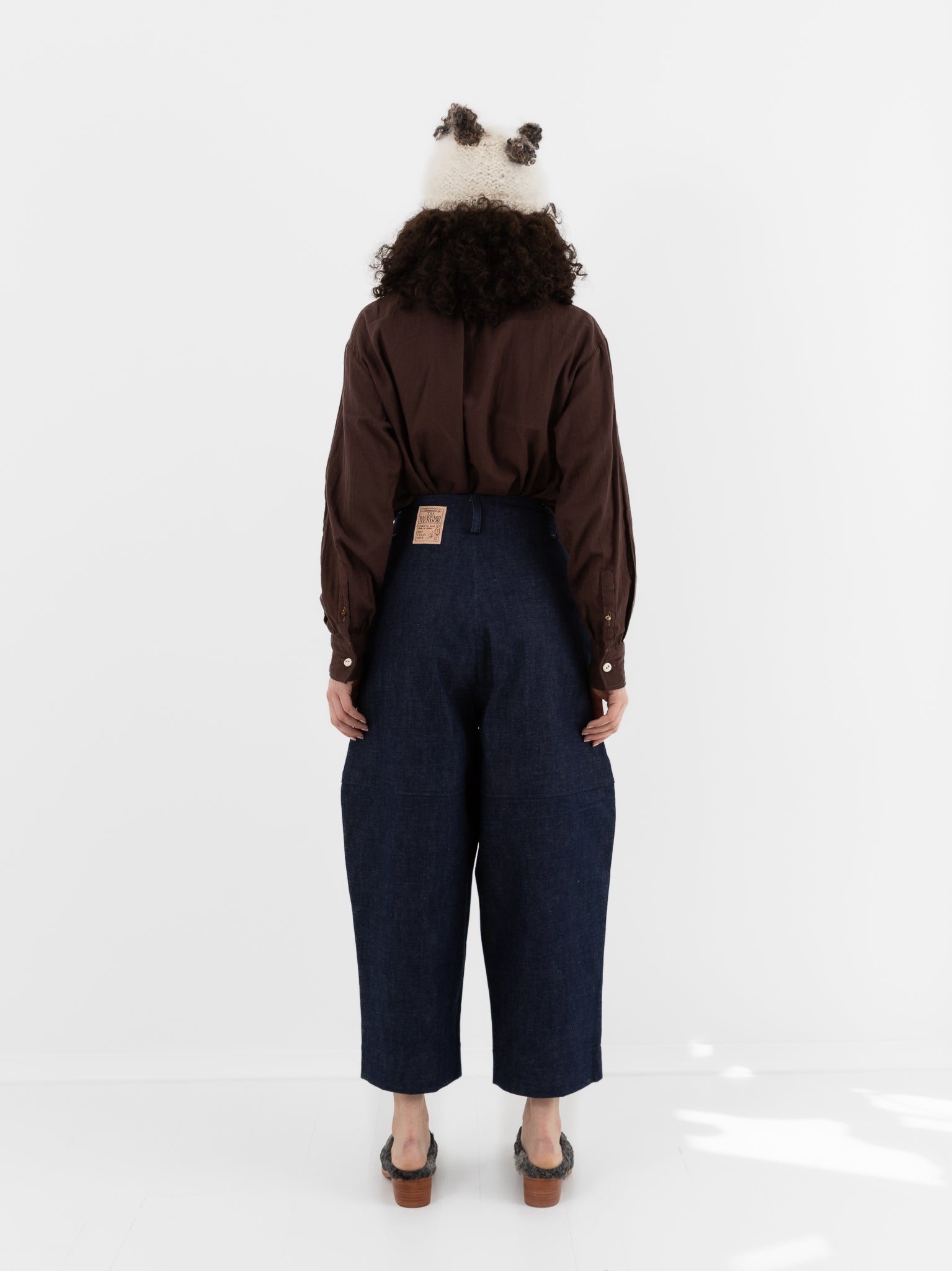 The Backward Vendor Miner Jean in Indigo - THE BACKWARD VENDOR at Worthwhile - shop PANT