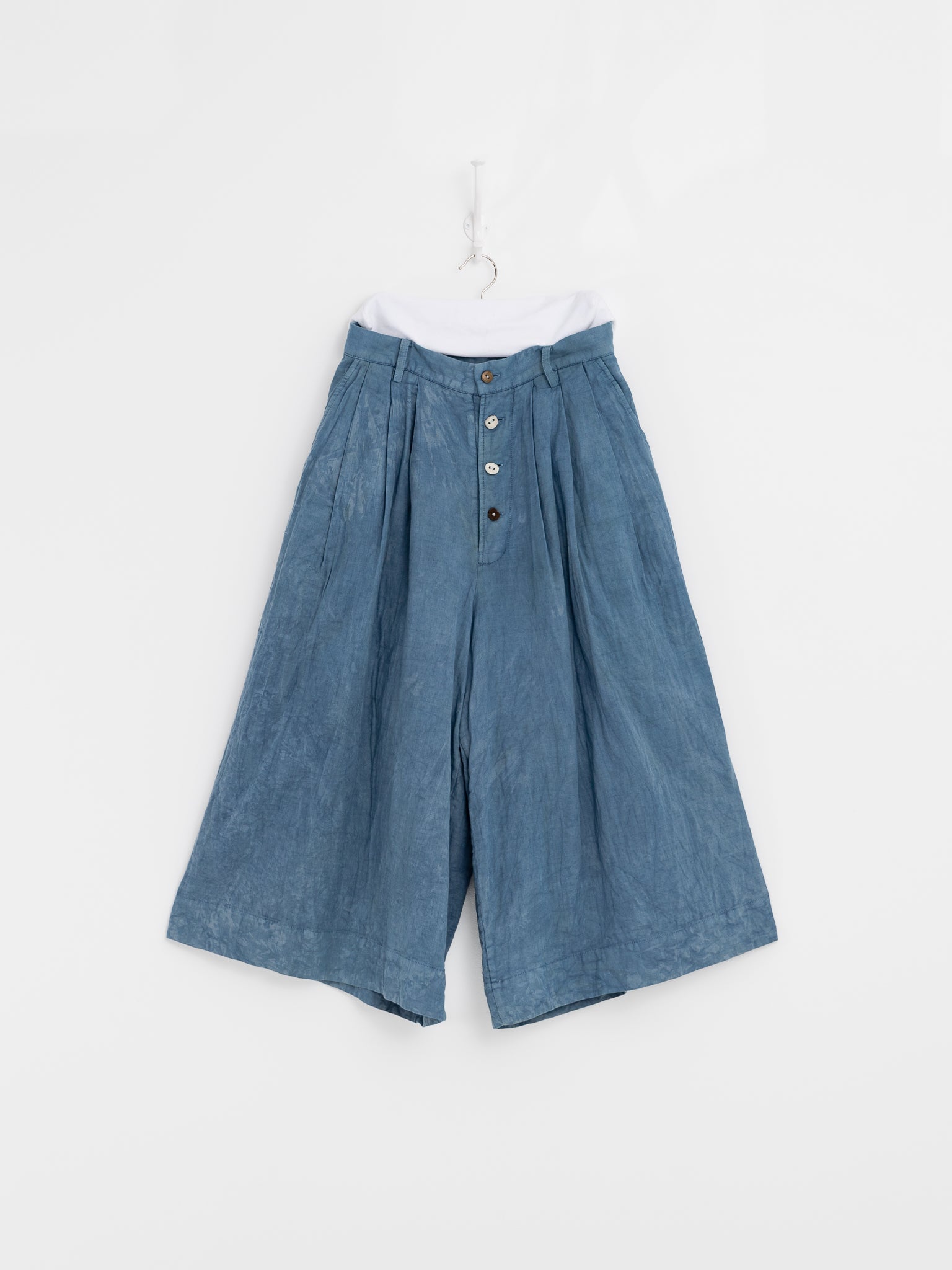 The Backward Vendor Float Trousers in Indigo - THE BACKWARD VENDOR at Worthwhile - shop TOP