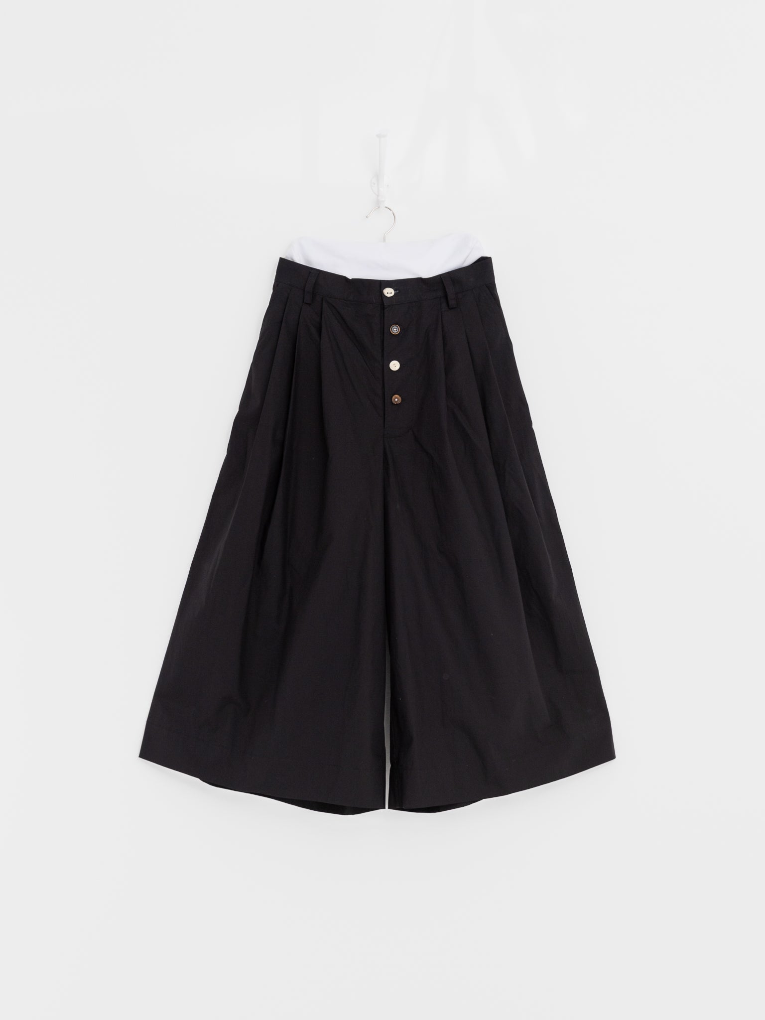 The Backward Vendor Float Trousers in Black - THE BACKWARD VENDOR at Worthwhile - shop TOP