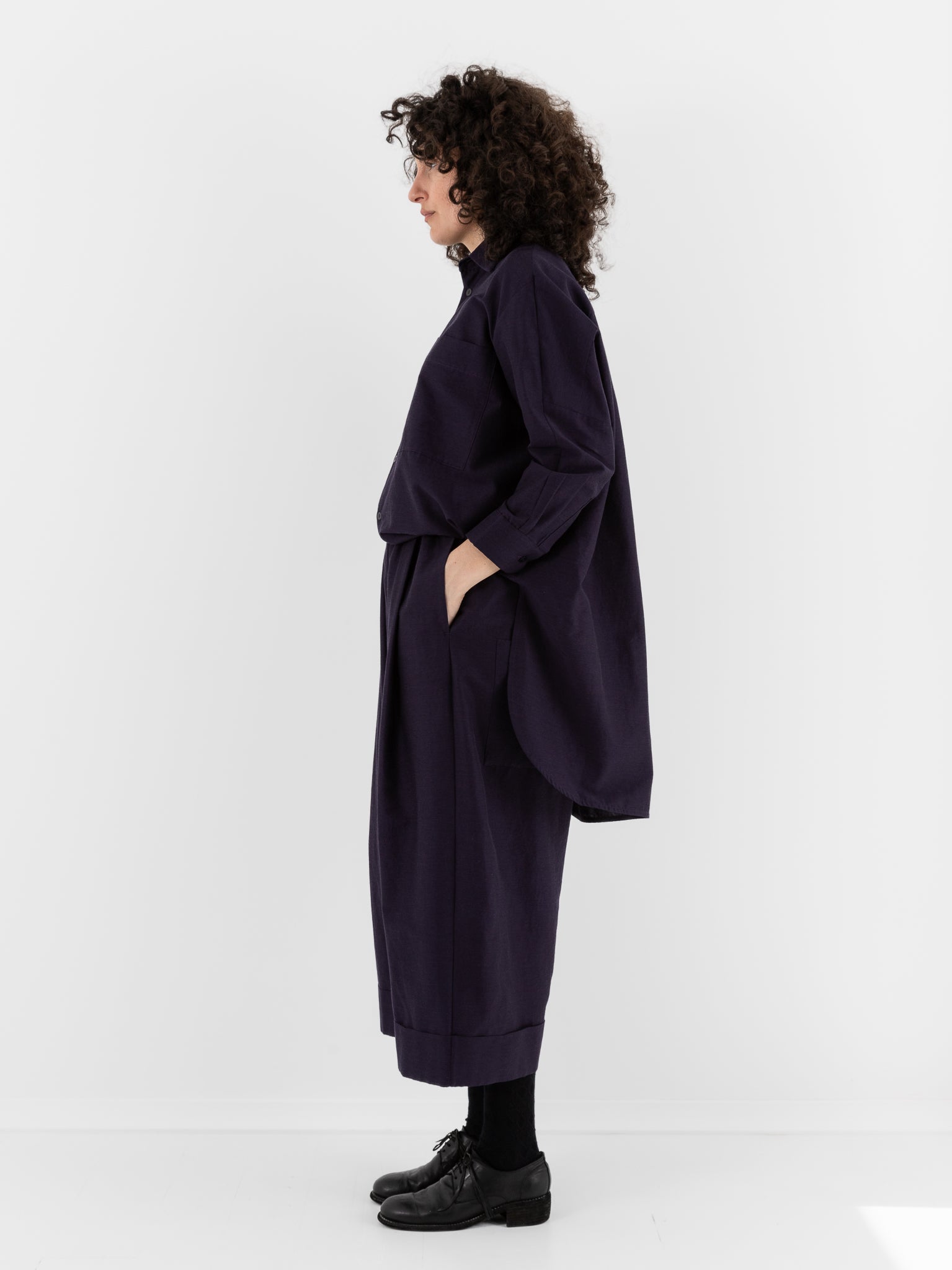 Toogood The Baker Trouser in Pansy - TOOGOOD at Worthwhile - shop PANT