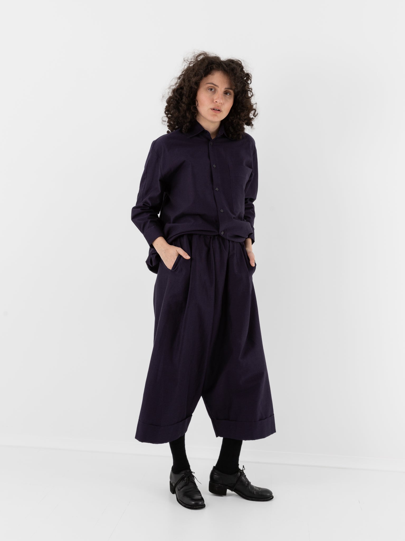 Toogood The Baker Trouser in Pansy - TOOGOOD at Worthwhile - shop PANT