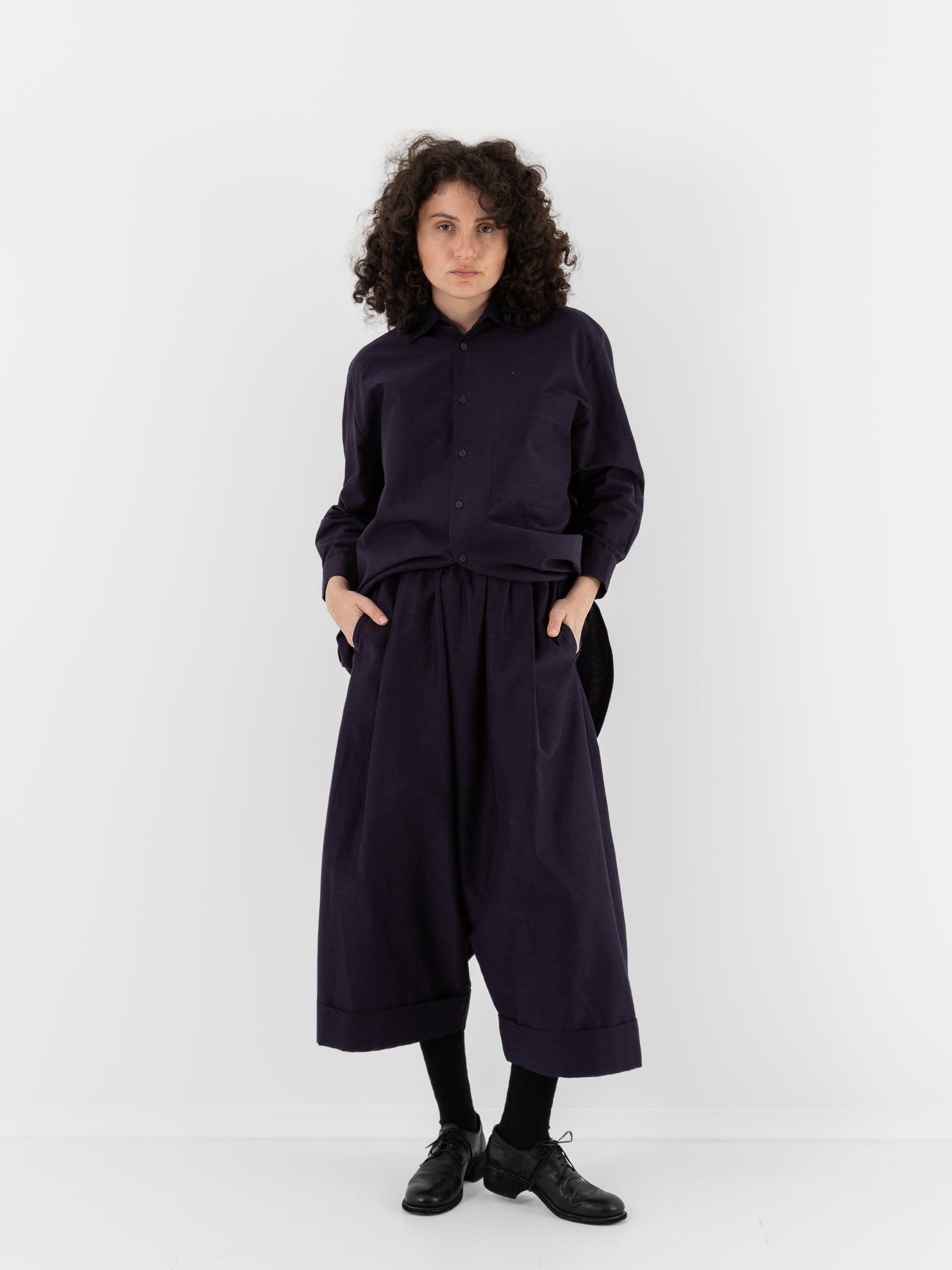 Toogood The Baker Trouser in Pansy - TOOGOOD at Worthwhile - shop PANT