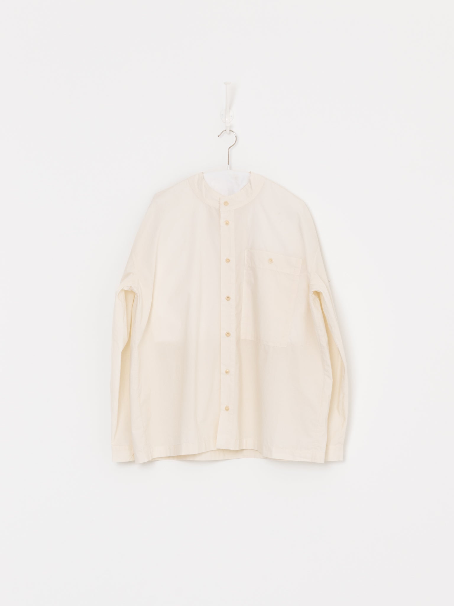 Toogood The Physician Shirt in Yoghurt - TOOGOOD at Worthwhile - shop TOP
