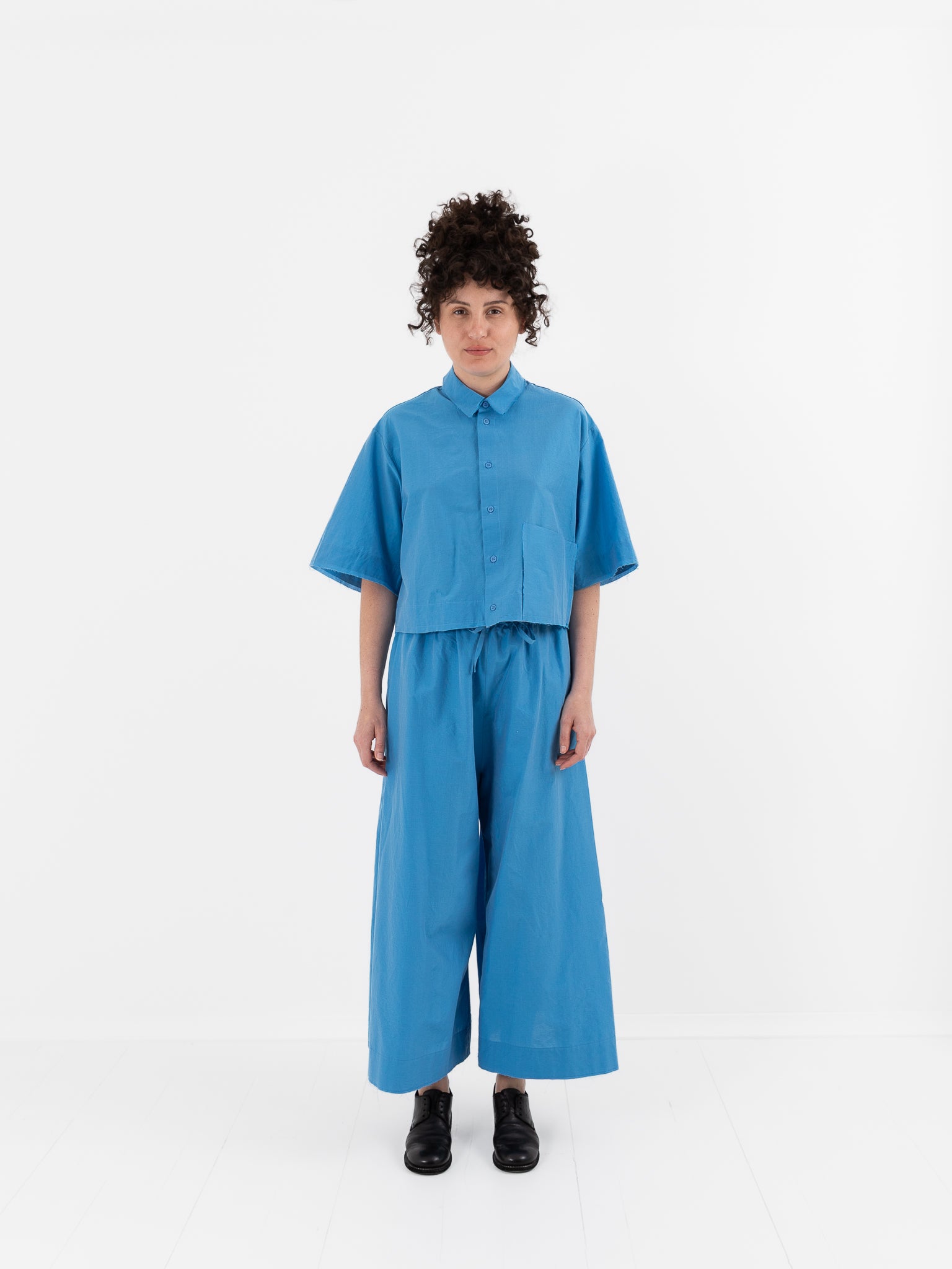 Toogood The Boxer Shirt in Cornflower - TOOGOOD at Worthwhile - shop TOP