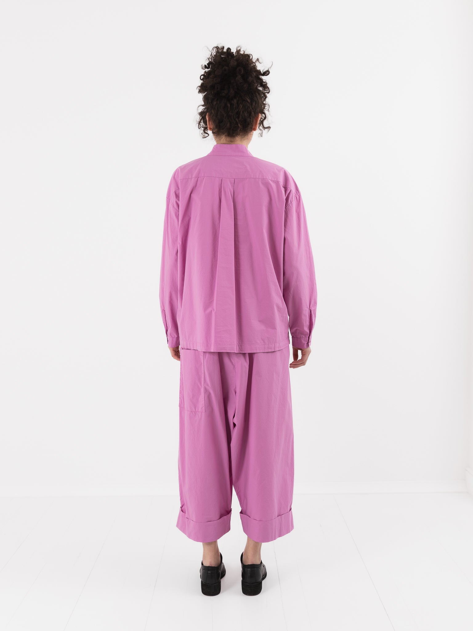 Toogood The Physician Shirt in Raspberry - TOOGOOD at Worthwhile - shop TOP