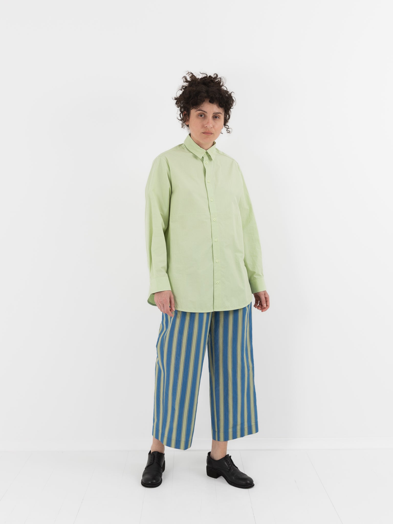 Toogood The Clown Shirt in Apple - TOOGOOD at Worthwhile - shop TOP