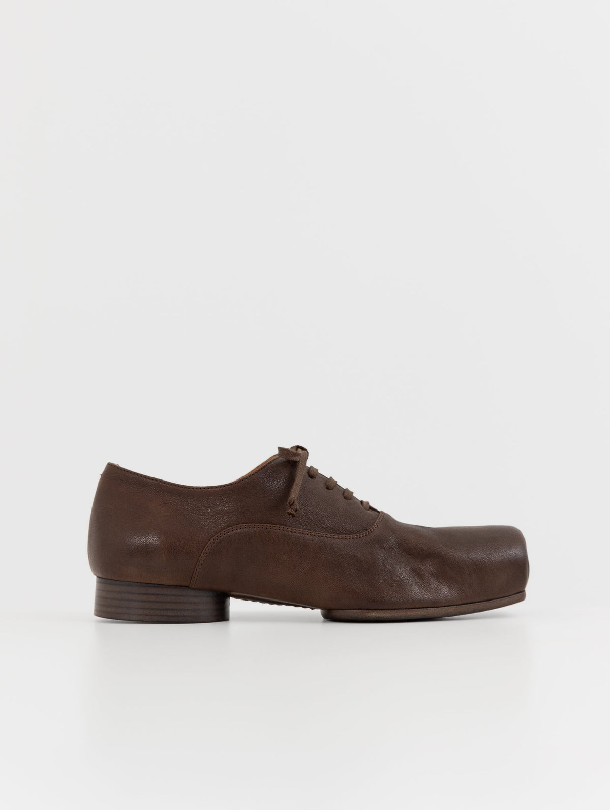Uma Wang Ballet Derby in Brown - UMA WANG at Worthwhile - shop SHOES
