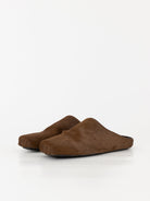 Uma Wang Ballet Slipper in Brown - UMA WANG at Worthwhile - shop SHOES