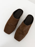 Uma Wang Ballet Slipper in Brown - UMA WANG at Worthwhile - shop SHOES