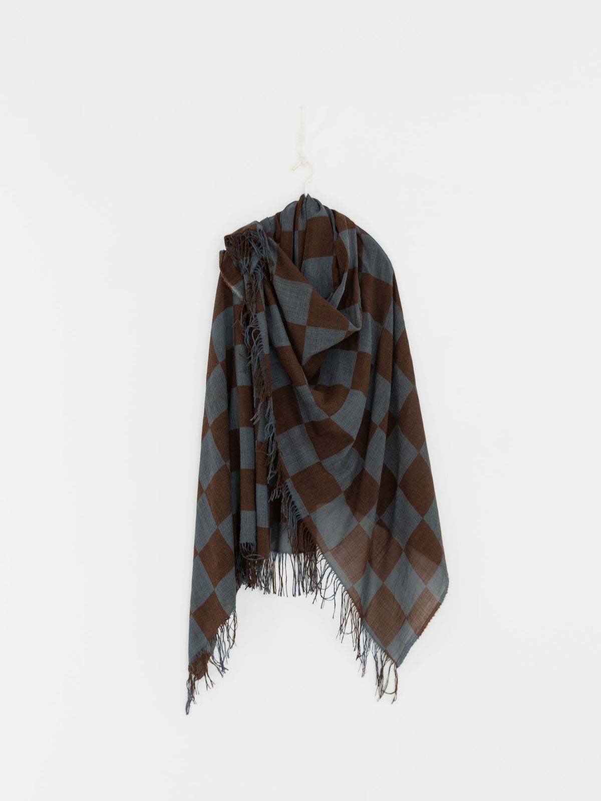 Uma Wang Scarf in Mustard/Blue - UMA WANG at Worthwhile - shop SCARF