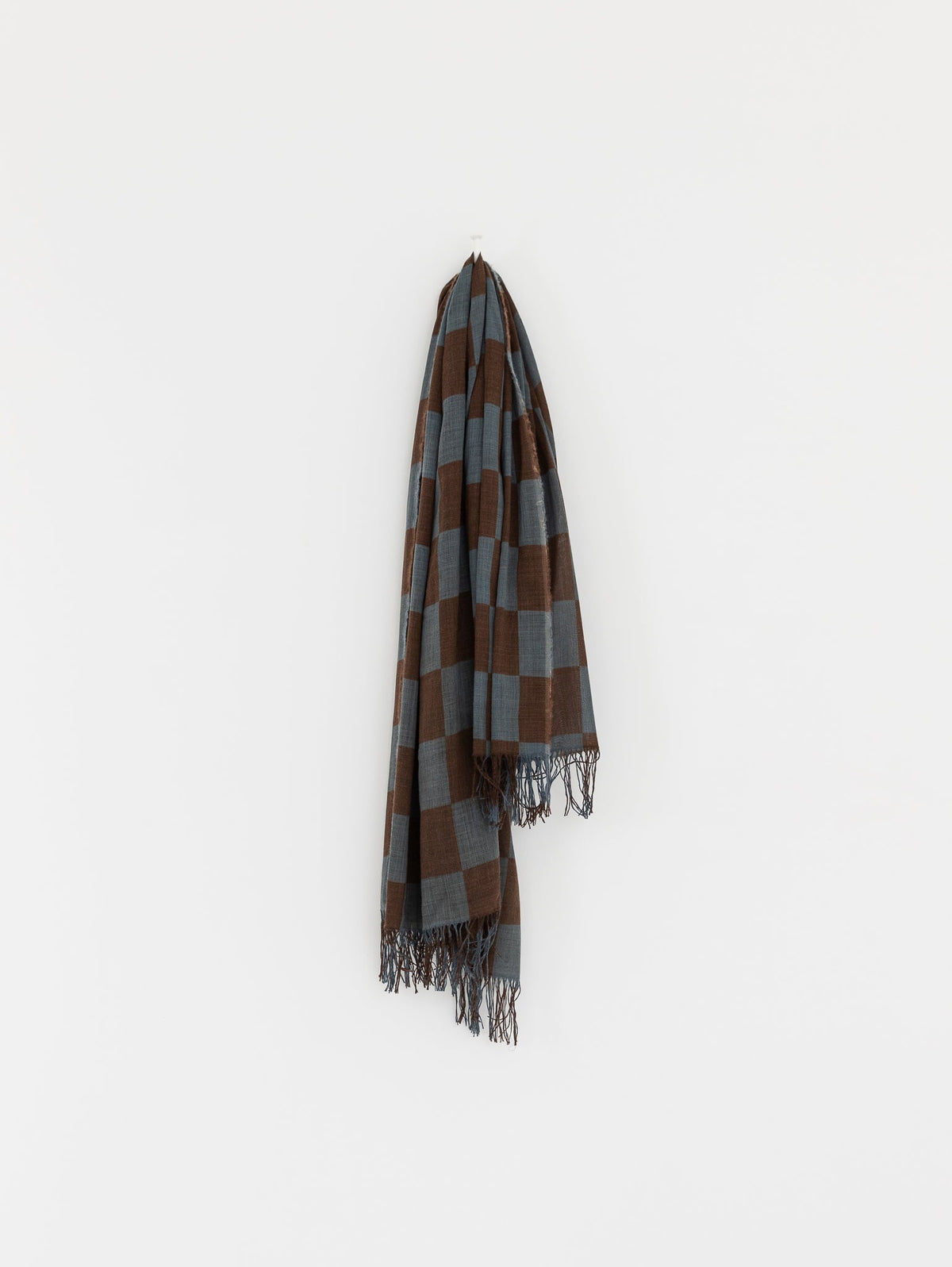 Uma Wang Scarf in Mustard/Blue - UMA WANG at Worthwhile - shop SCARF