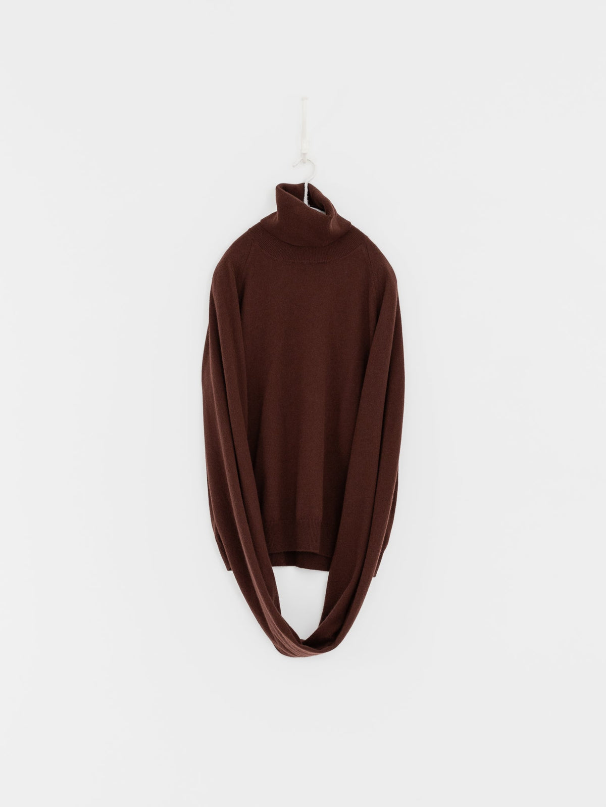 Uma Wang Wrap Sweater in Brown/Red - UMA WANG at Worthwhile - shop SWEATER