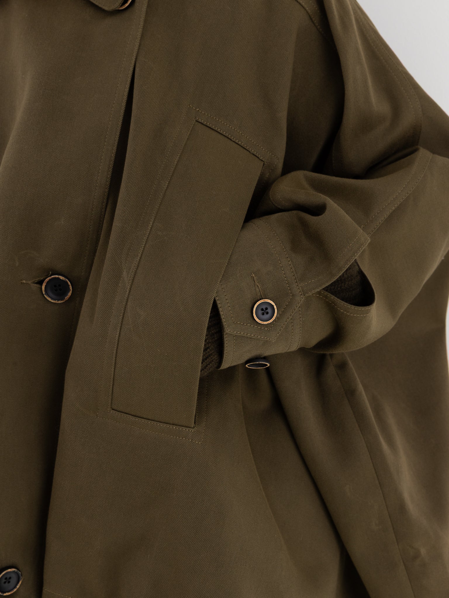 Uma Wang Kew Jacket in Dark Green - UMA WANG at Worthwhile - shop JACKET