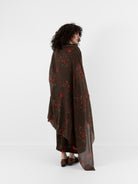 Uma Wang Scarf in Brown/Red - UMA WANG at Worthwhile - shop SCARF