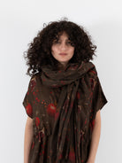 Uma Wang Scarf in Brown/Red - UMA WANG at Worthwhile - shop SCARF