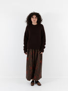 Uma Wang Top in Dark Brown - UMA WANG at Worthwhile - shop TOP