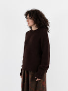 Uma Wang Top in Dark Brown - UMA WANG at Worthwhile - shop TOP