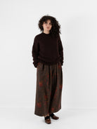 Uma Wang Top in Dark Brown - UMA WANG at Worthwhile - shop TOP