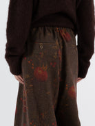 Uma Wang Poetic Pants in Brown/Red - UMA WANG at Worthwhile - shop PANT