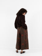Uma Wang Poetic Pants in Brown/Red - UMA WANG at Worthwhile - shop PANT