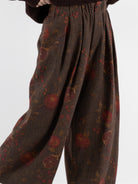 Uma Wang Poetic Pants in Brown/Red - UMA WANG at Worthwhile - shop PANT