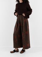 Uma Wang Poetic Pants in Brown/Red - UMA WANG at Worthwhile - shop PANT