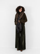 Uma Wang Scarf in Brown/Blue - UMA WANG at Worthwhile - shop SCARF