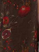 Uma Wang Anaya Dress in Brown/Red - UMA WANG at Worthwhile - shop DRESS