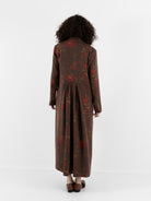 Uma Wang Camelot Coat in Brown/Red - UMA WANG at Worthwhile - shop COAT