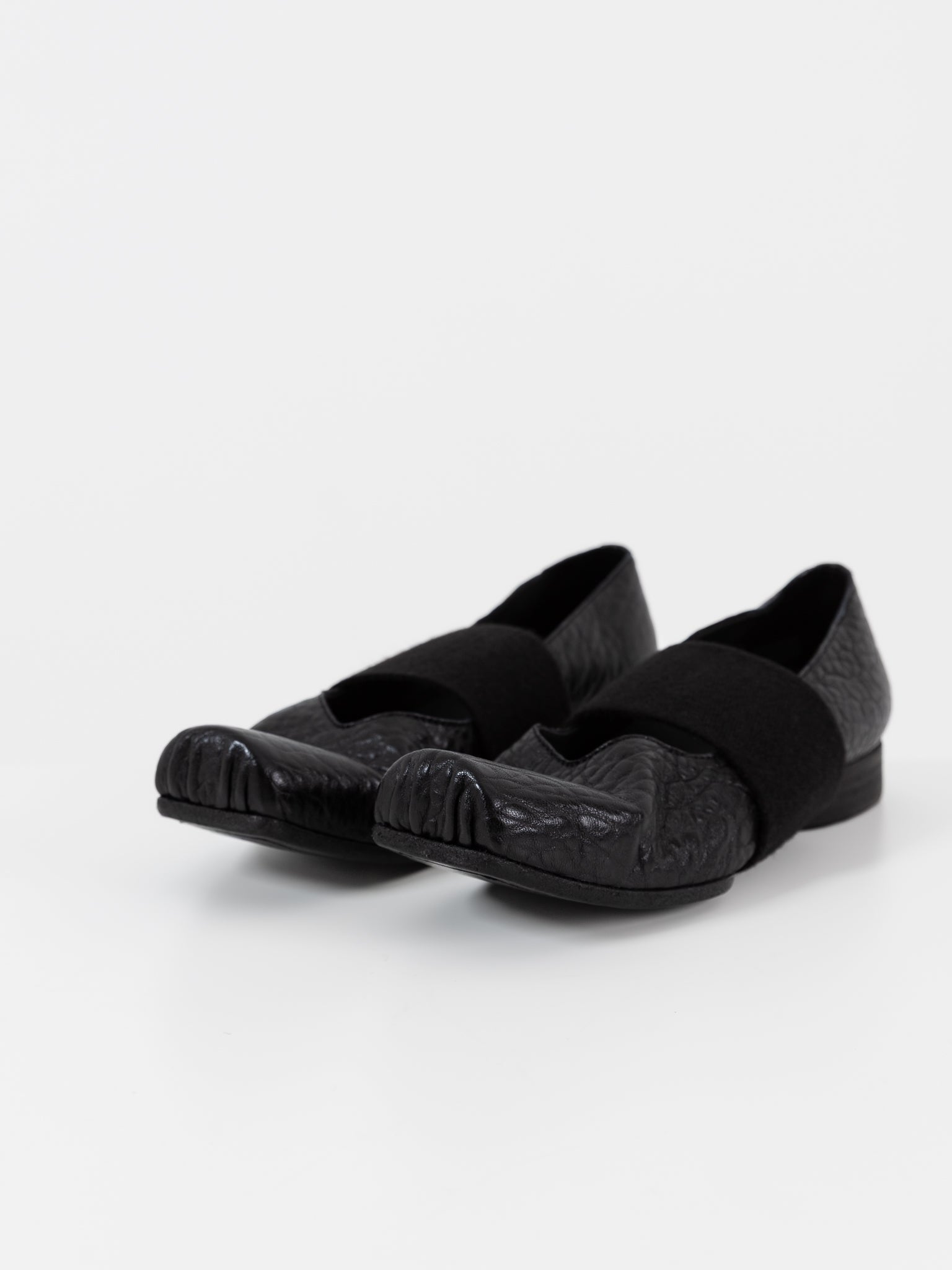 Uma Wang Ballet Strap in Black - UMA WANG at Worthwhile - shop SHOES