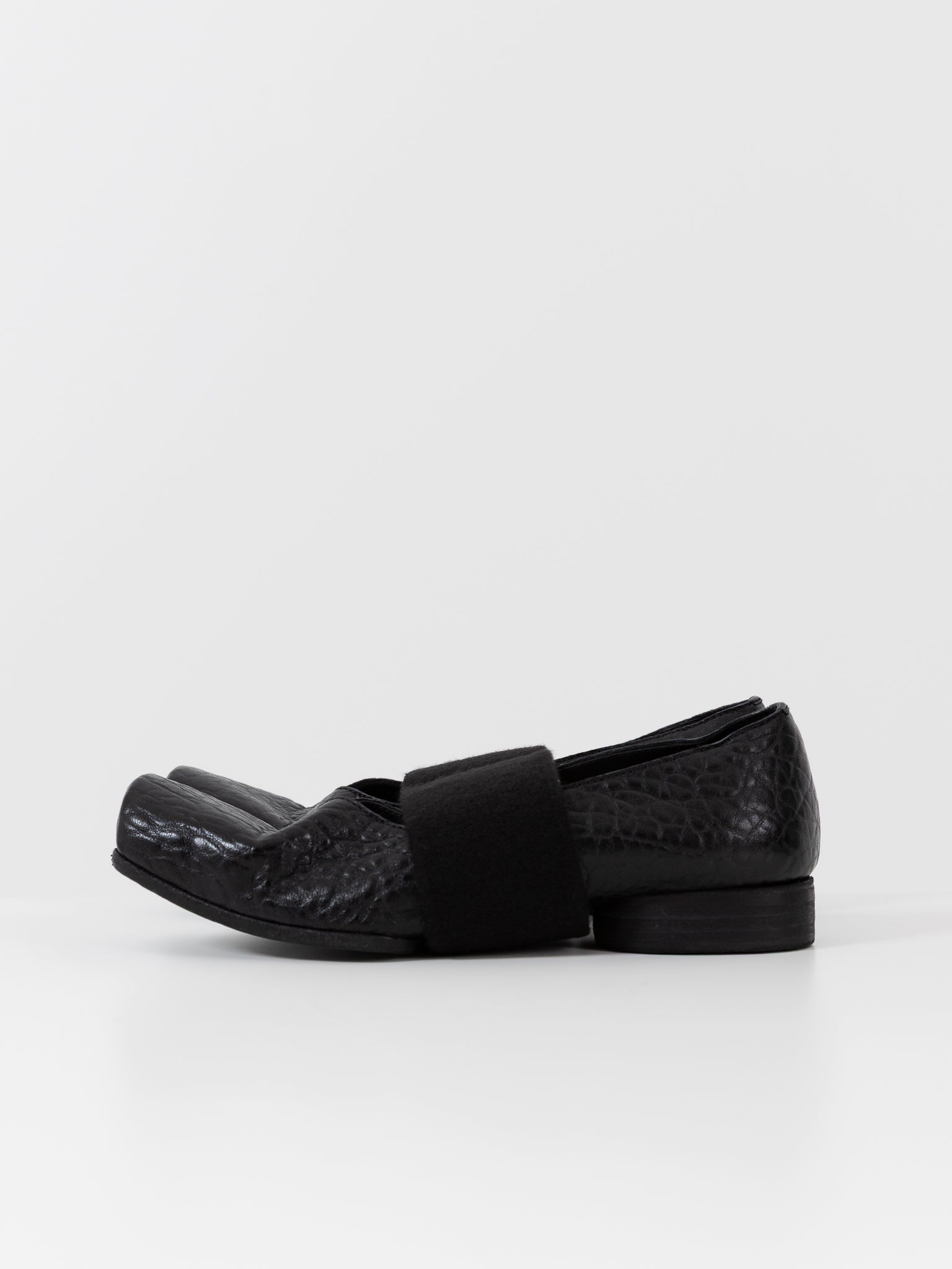 Uma Wang Ballet Strap in Black - UMA WANG at Worthwhile - shop SHOES
